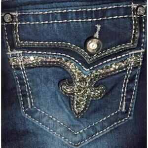 Women's Dark Wash Skinny Rock Revival Jeans "BETTY" Tag Size: 30" Inseam: 32"